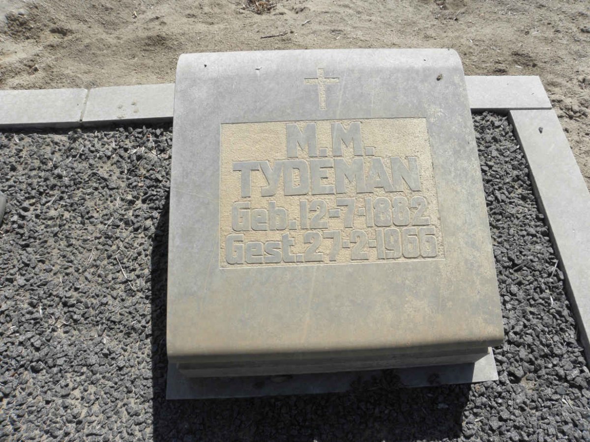TYDEMAN M.M. 1882-1966