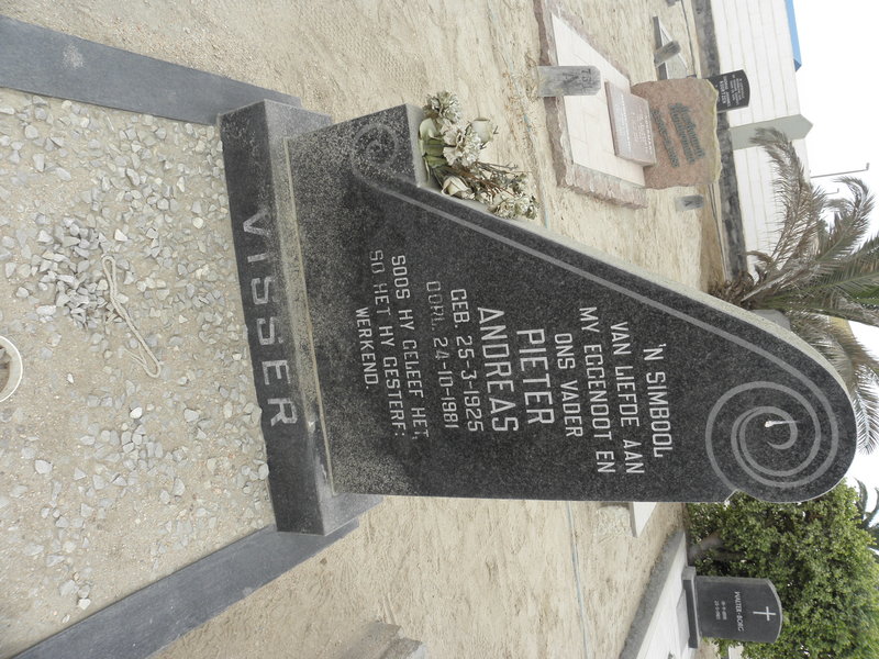VISSER Pieter Andreas 1925-1981