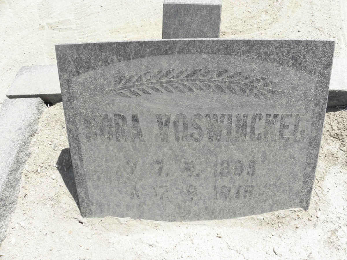 VOSWINCKEL Nora 1895-1977