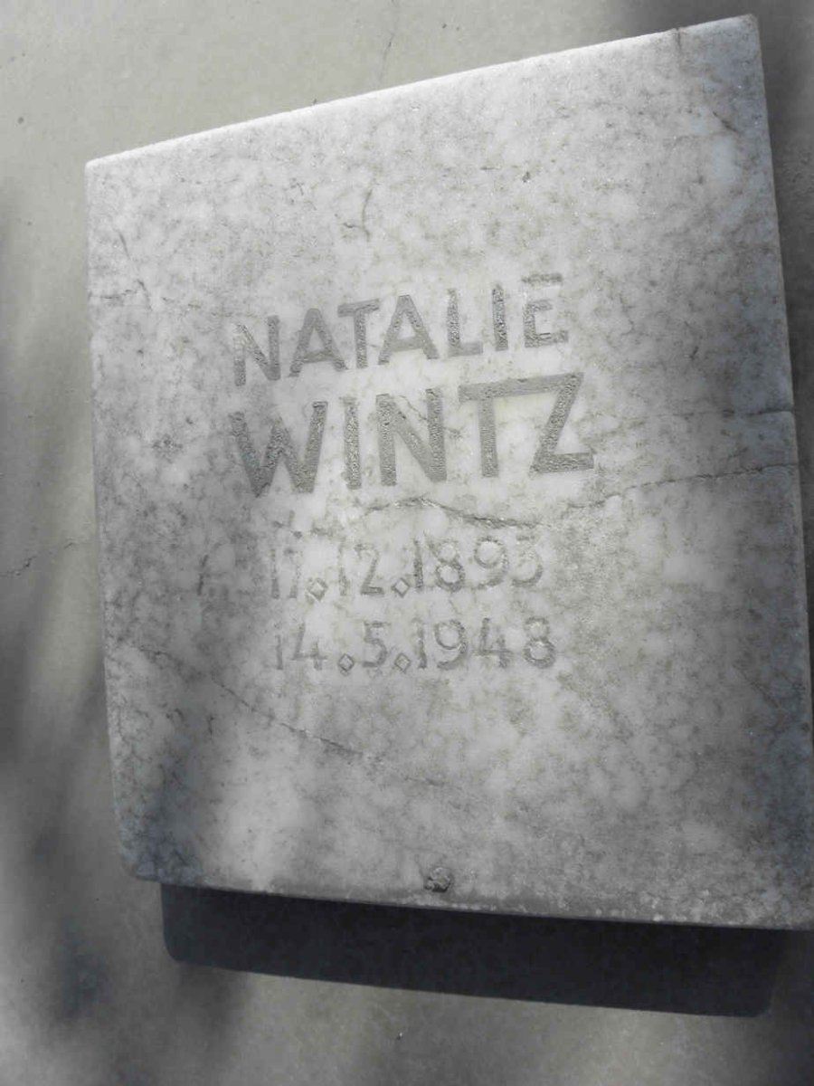 WINTZ Natalie 1893-1948