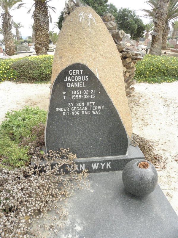 WYK Gert Jacobus Daniel, van 1951-1998