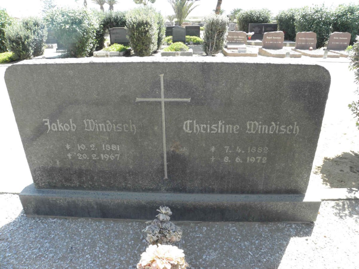 WINDISCH Jakob 1881-1967 &amp; Christine 1882-1972