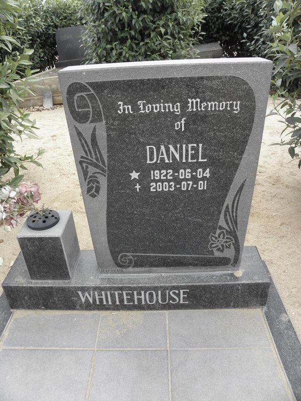 WHITEHOUSE Daniel 1922-2003