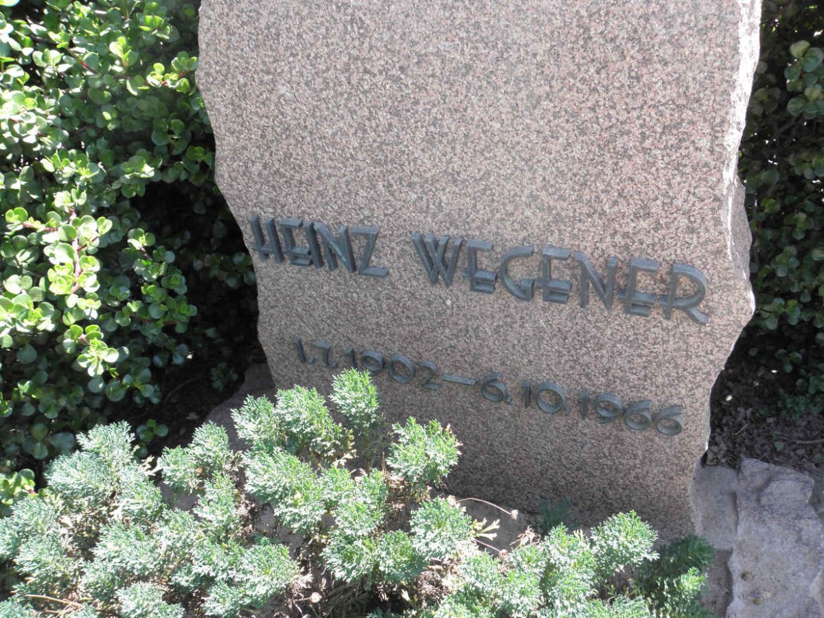 WEGENER Heinz 1902-1966