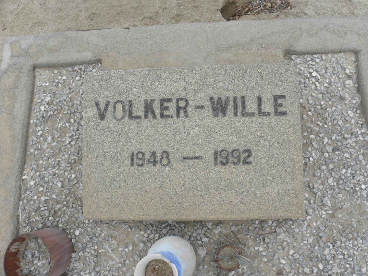 WILLE Volker 1948-1992