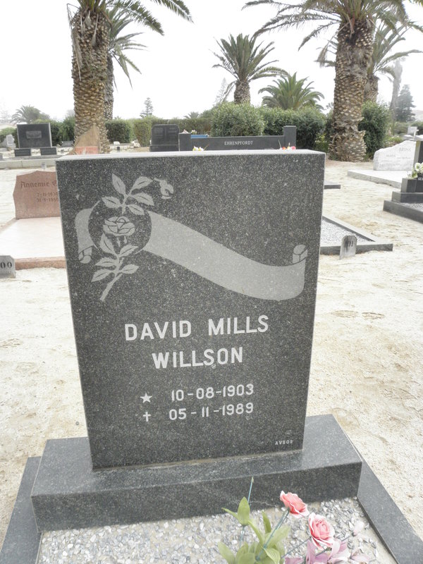 WILLSON David Mills 1903-1989