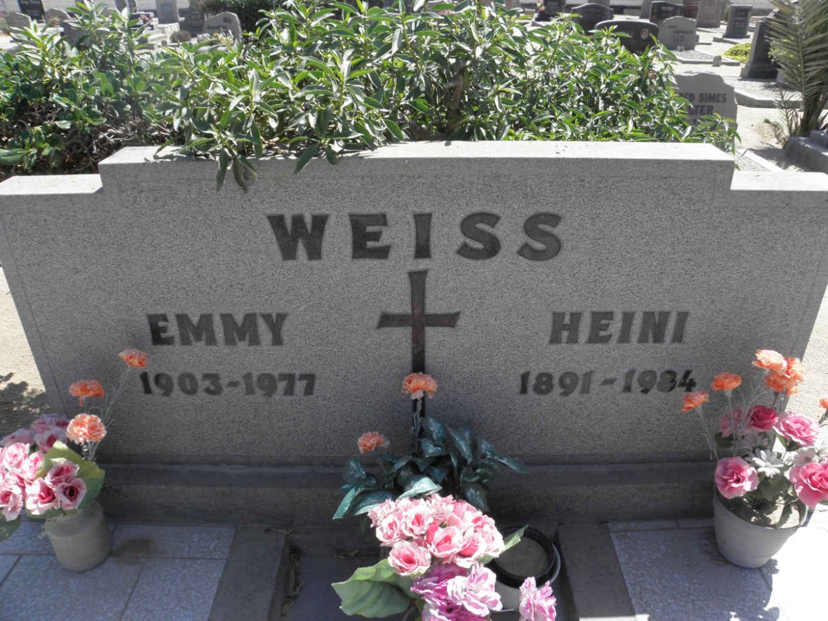 WEISS Heini 1891-1984 &amp; Emmy 1903-1977