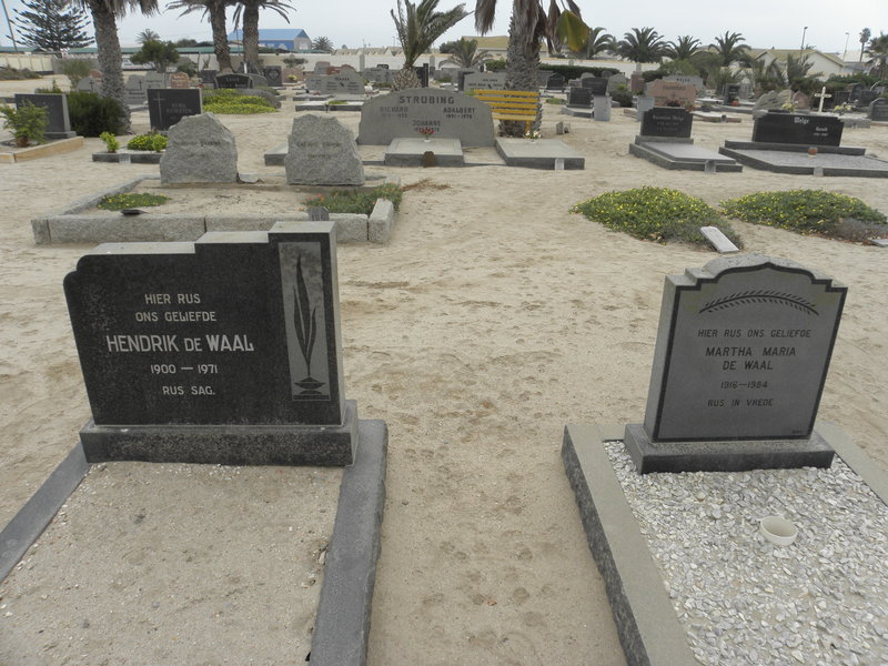 WAAL Hendrik, de 1900-1971 &amp; Martha Maria 1916-1984