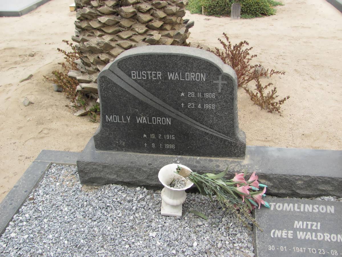 WALDRON Buster 1906-1968 &amp; Molly 1915-1986