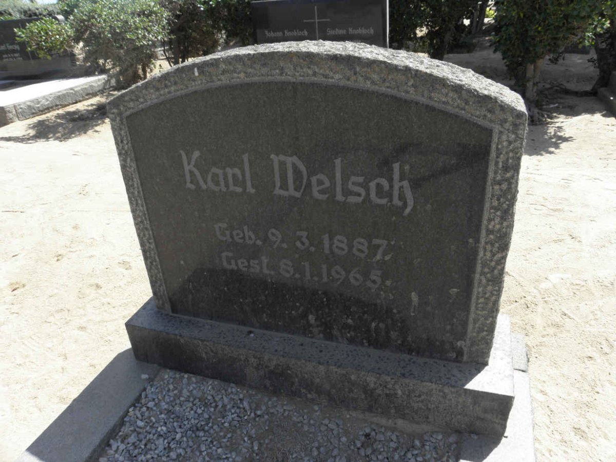 WELSCH Karl 1887-1965