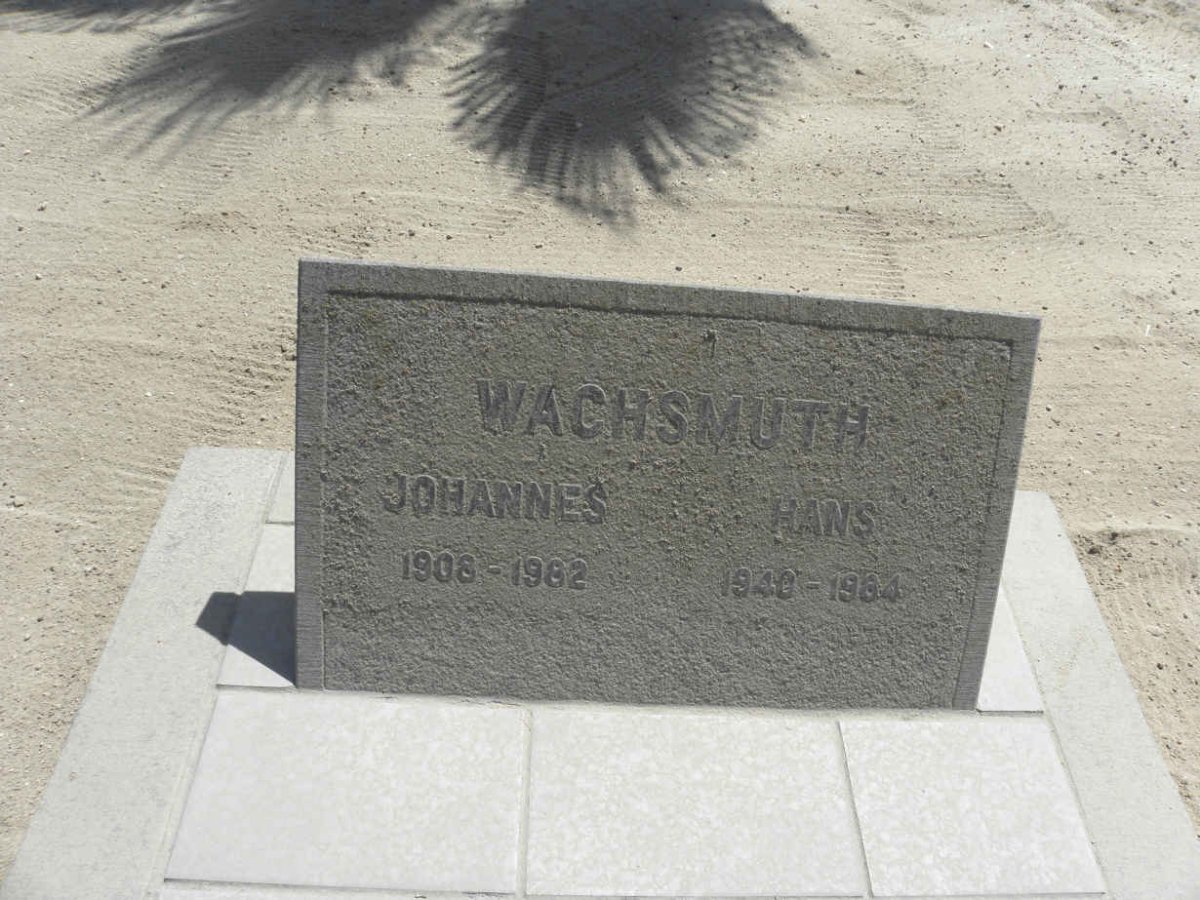 WACHSMUTH Johannes 1908-1982 :: WACHSMUTH Hans 1940-1984
