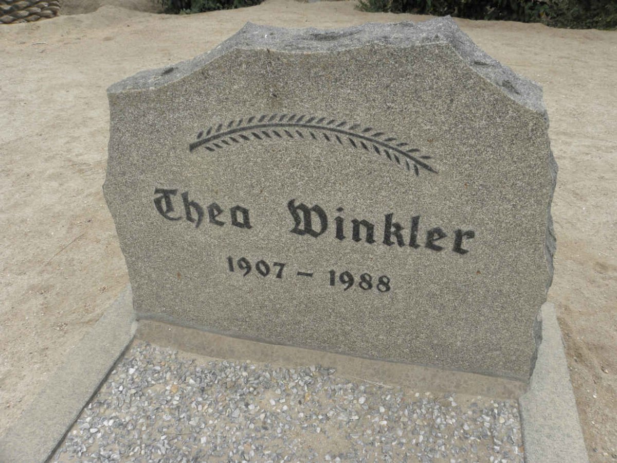 WINKLER Thea 1907-1988