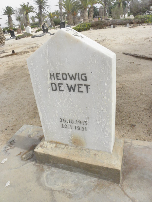 WET Hedwig, de 1913-1931