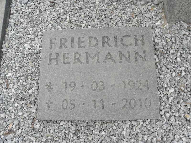 ? Friedrich Hermann 1924-2010