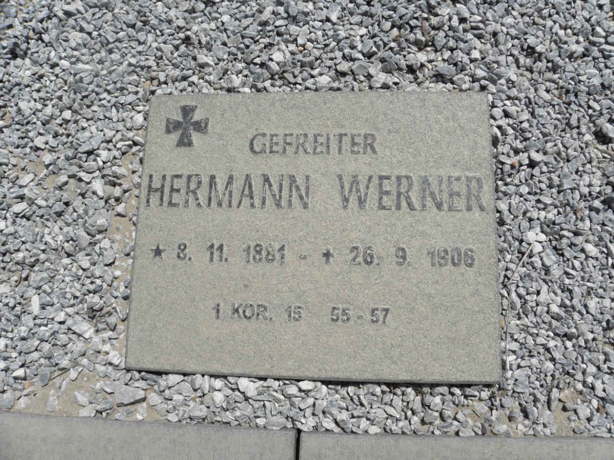 WERNER Hermann 1881-1906