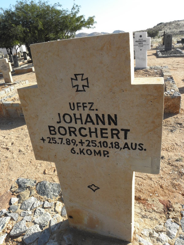 BORCHERT Johann 1889-1918