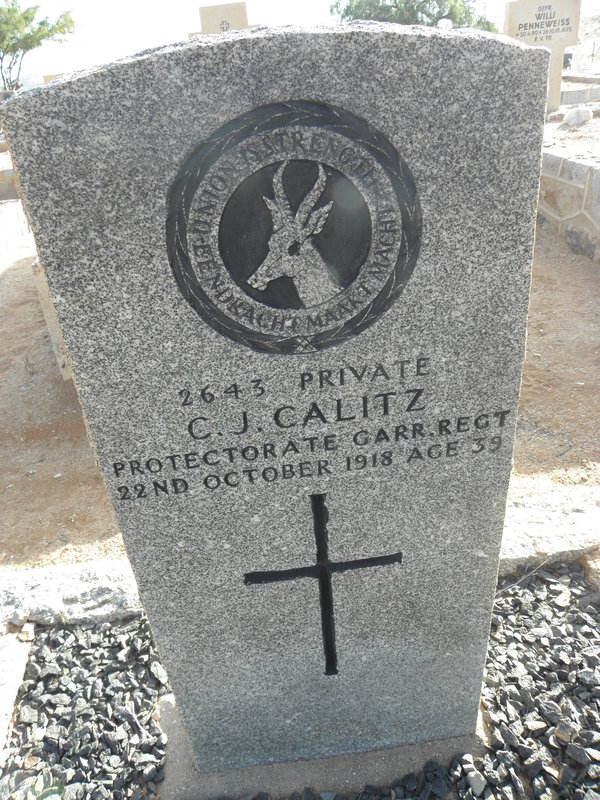 CALITZ C.J. -1918