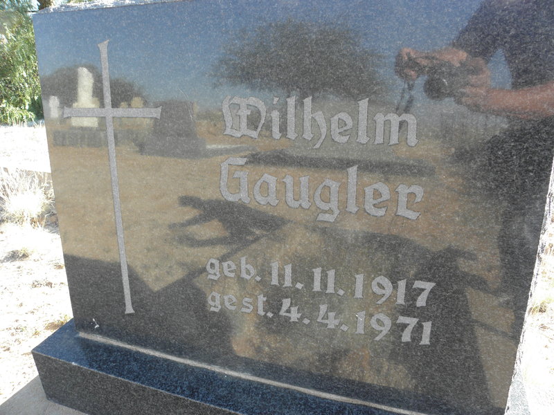 GAUGLER Wilhelm 1917-1971