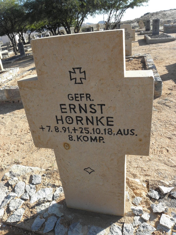 HORNKE Ernst 1891-1918
