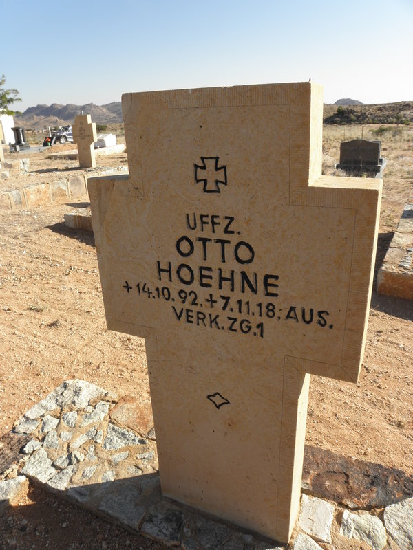 HOEHNE Otto 1892-1918