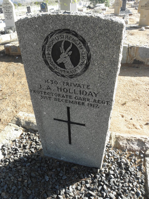 HOLLIDAY J.A. -1917