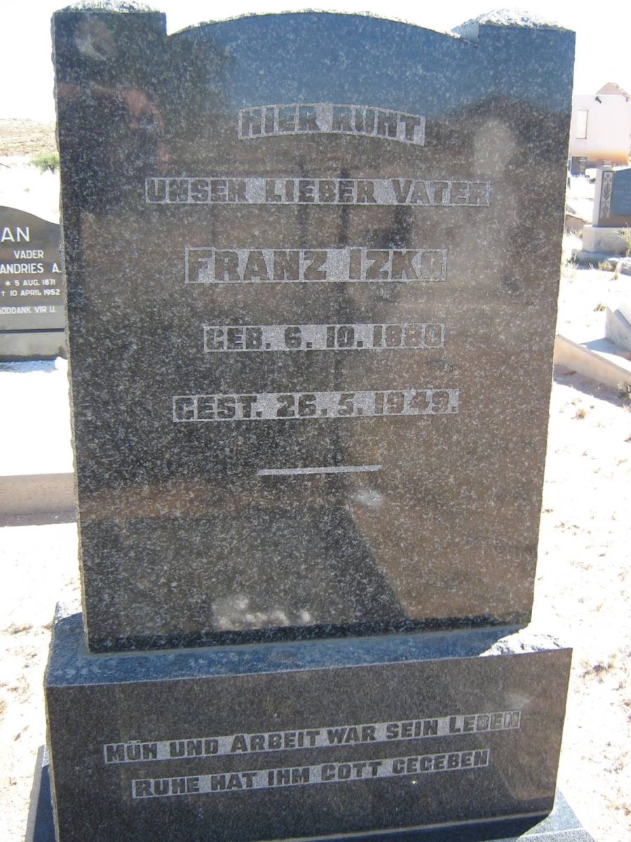 IZKO Franz 1880-1949