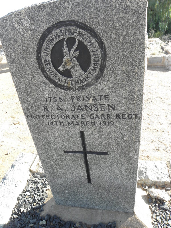 JANSEN R.A. -1919