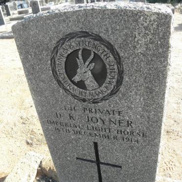 JOYNER D.K. -1914