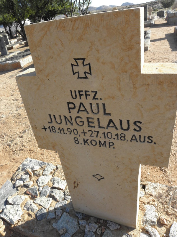 JUNGELAUS Paul 1890-1918