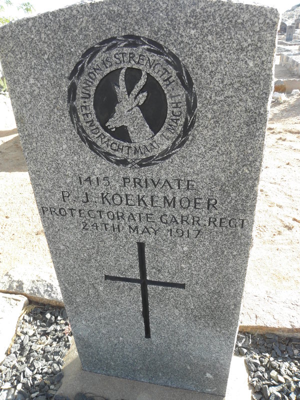 KOEKEMOER P.J. -1917