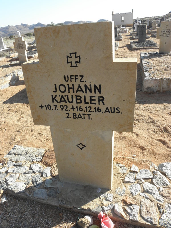 KAUBLER Johann 1892-1916