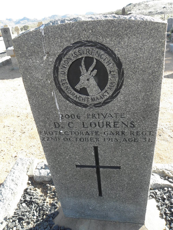 LOURENS D.C. -1918
