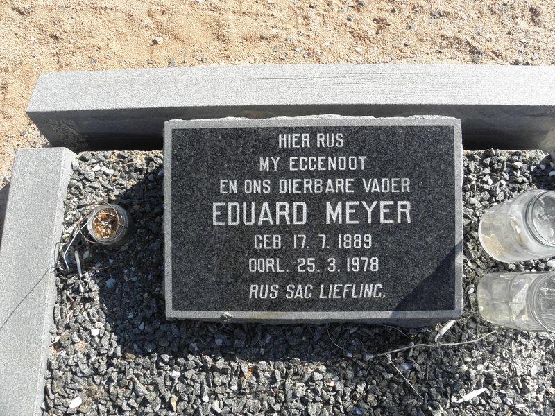 MEYER Eduard 1889-1978
