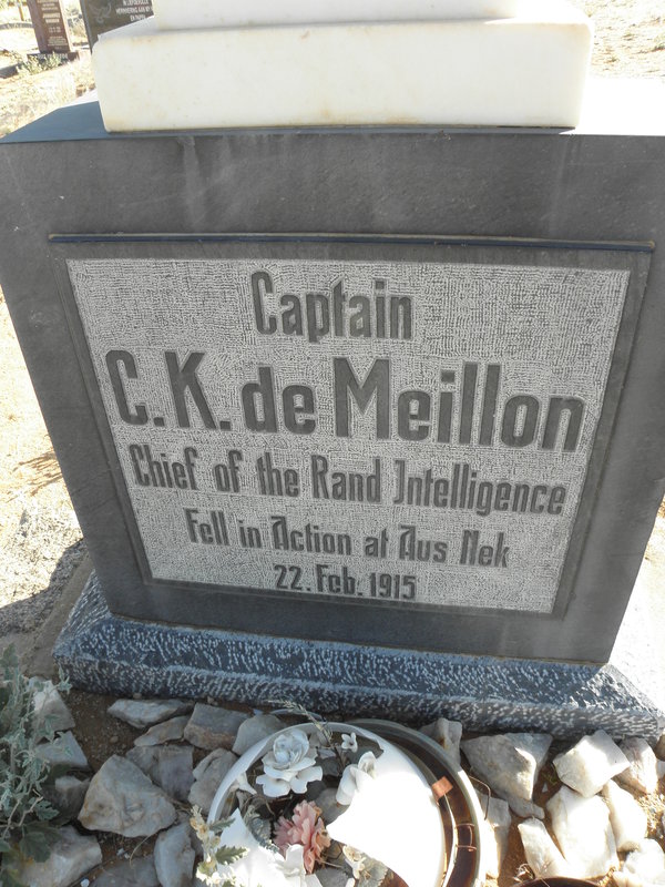 MEILLON C.K., de -1915