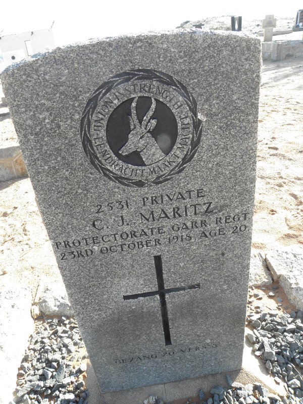 MARITZ C.J. -1918