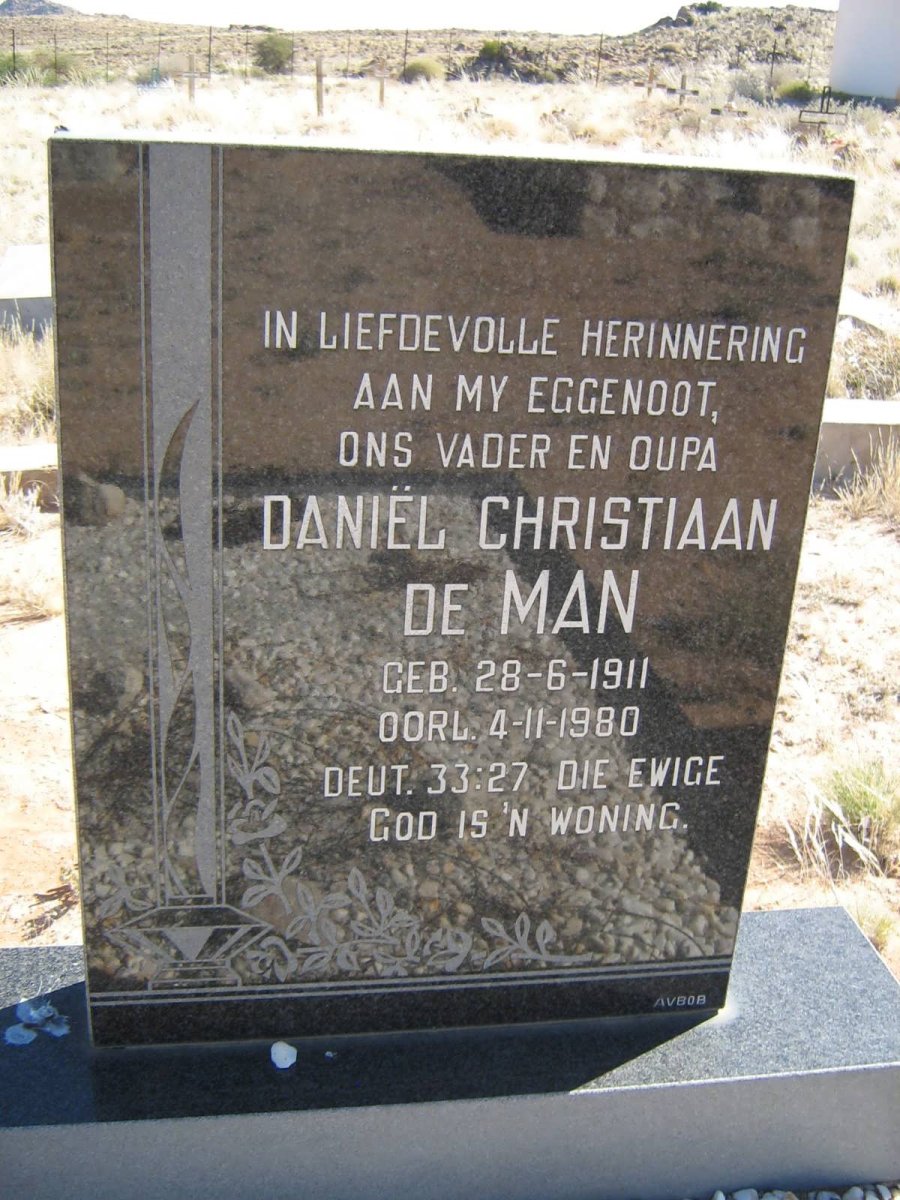 MAN Daniël Christiaan, de 1911-1980