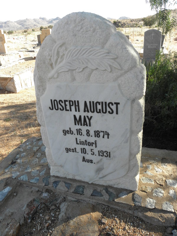 MAY Joseph August 1874-1931