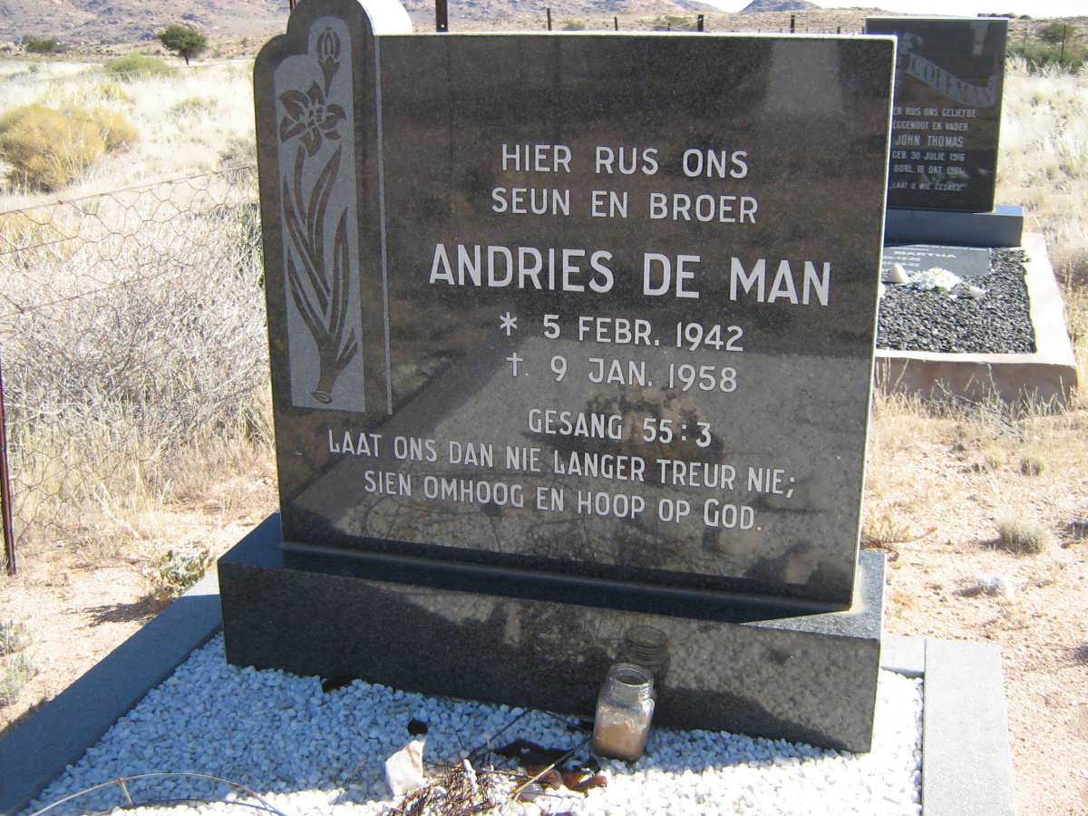 MAN Andries, de 1942-1958