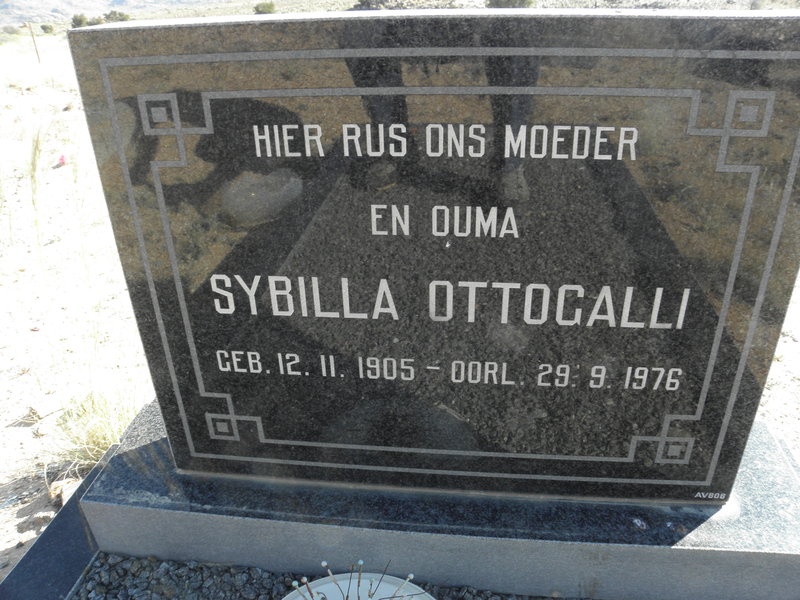OTTOGALLI Sybilla 1905-1976