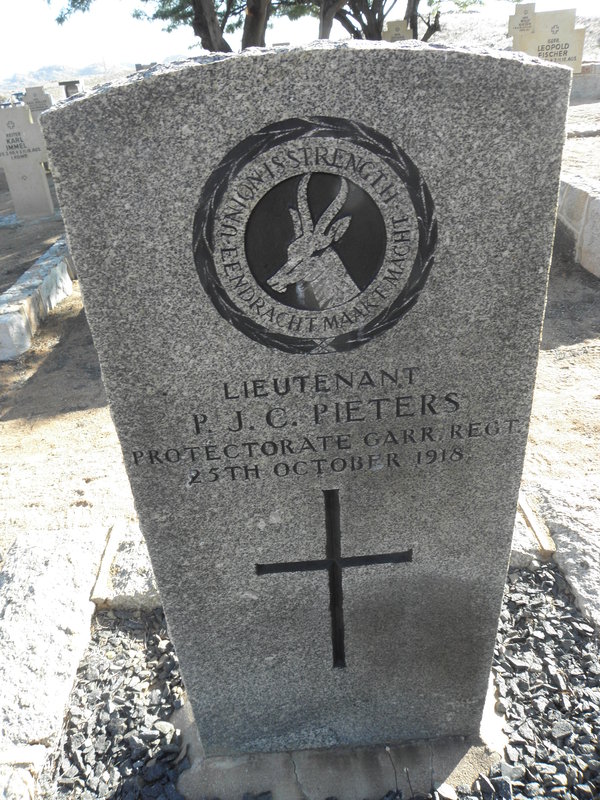 PIETERS P.J.C. -1918