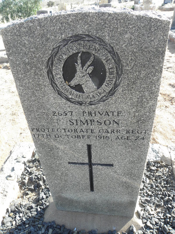 SIMPSON P. -1918