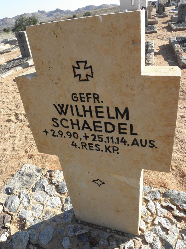 SCHAEDEL Wilhelm 1890-1914