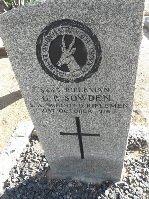 SOWDEN G.P. -1918