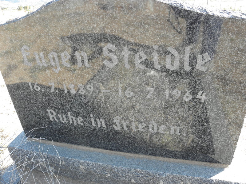 STEIDLE Eugen 1889-1964
