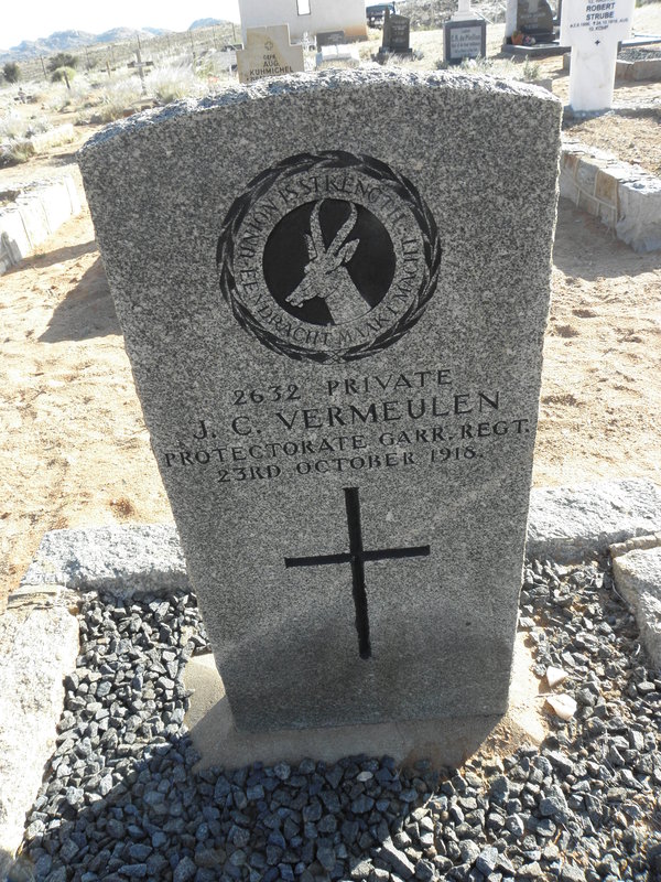 VERMEULEN J.C. -1918