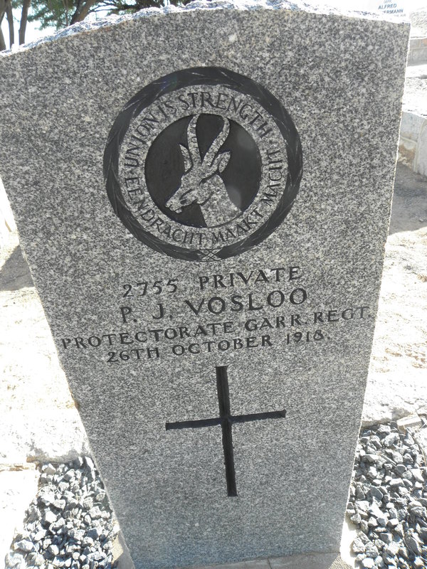 VOSLOO P.J. -1918