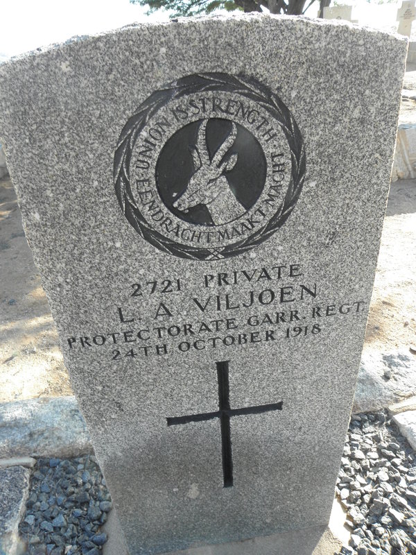 VILJOEN L.A. -1918