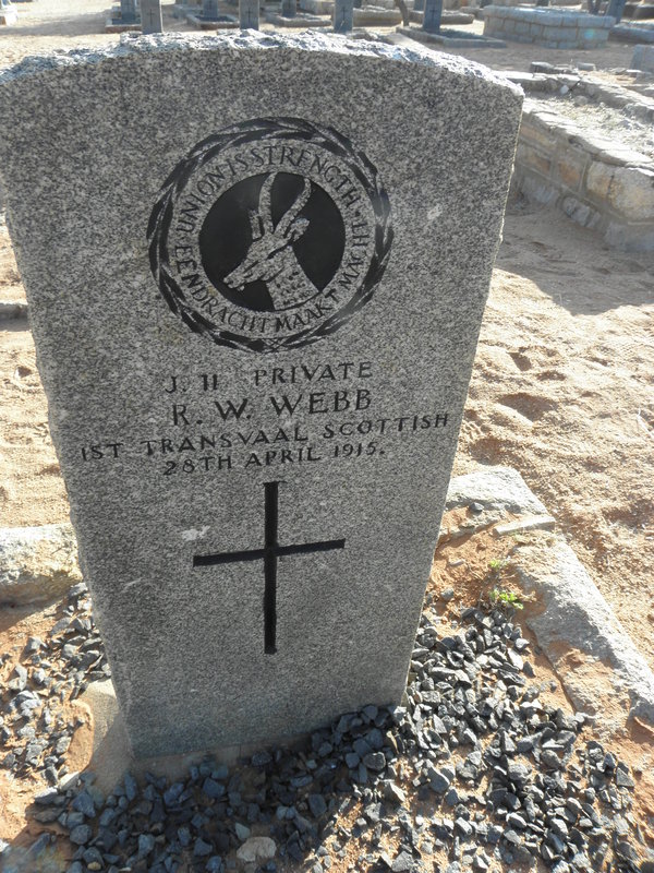 WEBB R.W. -1915