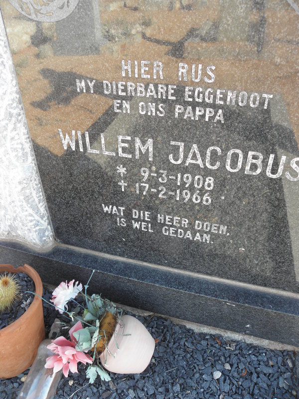 ? Willem Jacobus 1908-1966