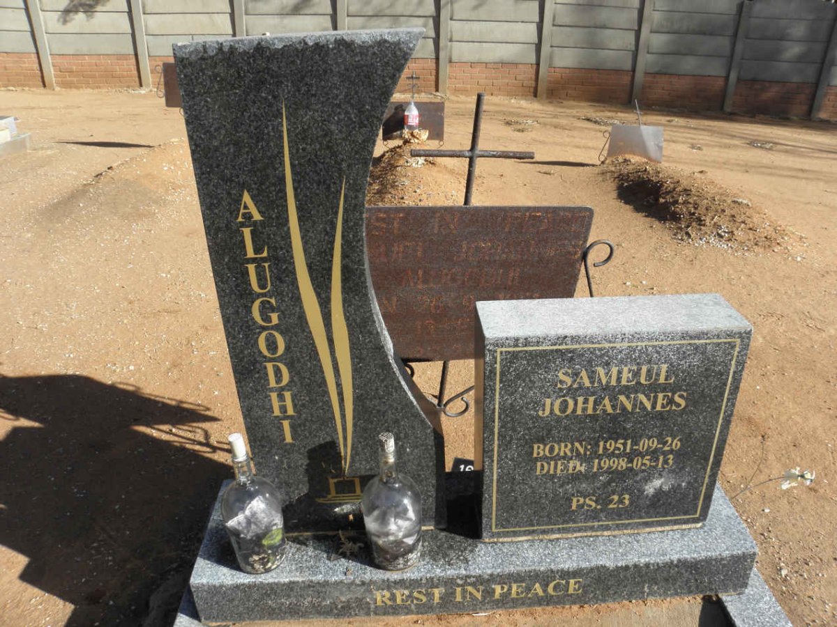 ALUGODHI Sameul Johannes 1951-1998